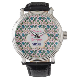 Montre Motif de tortue personnalisé