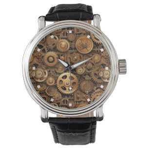 Montre Motif des engrenages