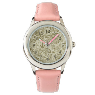 Montre Motif floral Antique Damask Paisley