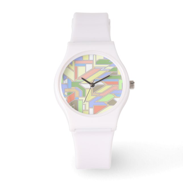 Montre Motif géométrique 3 (Recto)