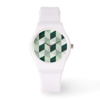 Montre Motif Géométrique Abstrait - N° 01