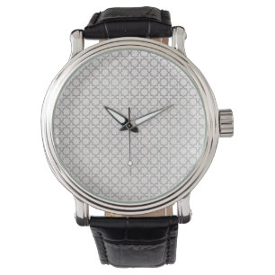 Montre Motif géométrique beige islamique