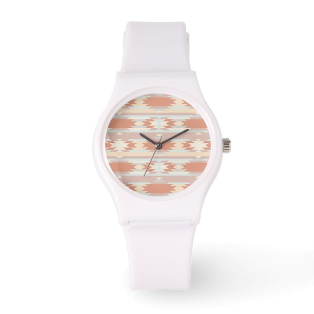 Montre Motif géométrique de style aztèque 3 (Recto)