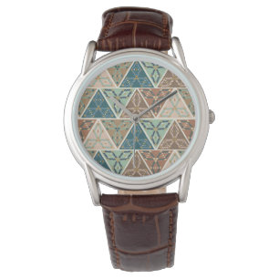 Montre Motif géométrique extérieur d'étape   de Geo