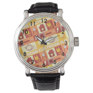 Montre Motif Iconique électricien professionnel
