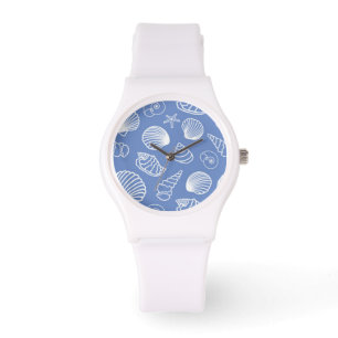 Montre Motif impertinent de coquillage