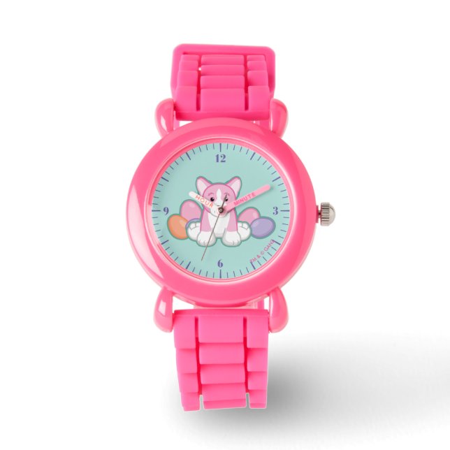 Montre Motif Lil Spring Corgi (Recto)