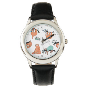 Montre Motif mignon de paresse