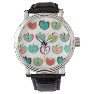 Montre Motif mignon de pomme