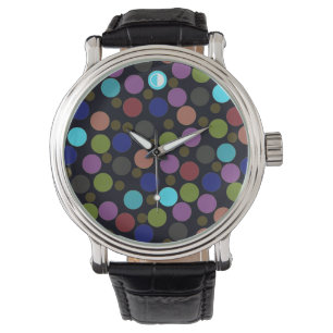 Montre motif pois