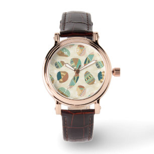 Montre Motif turquoise extérieur d'étape   de Geo