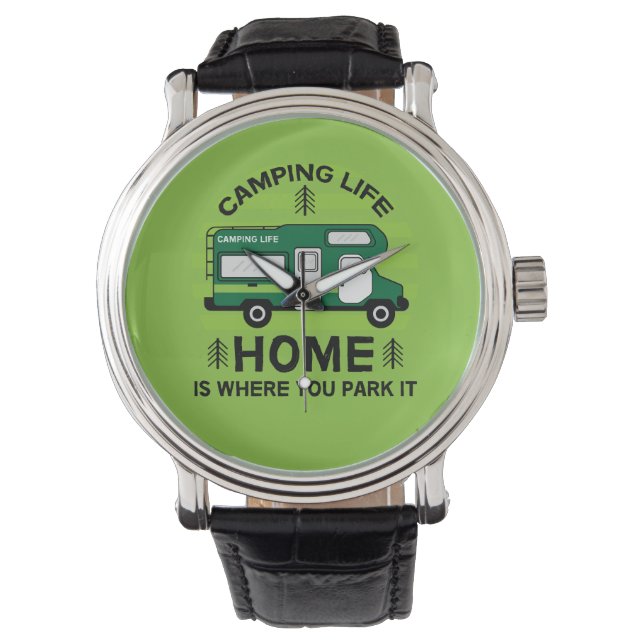 Montre Motorhome | RV Motorhome | Camping Life Latte Mug (devant)
