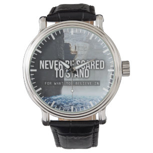 Montre Mots Motivationnels - Supposez Ce Que Vous Croyez