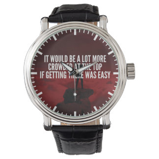 Montre Mots Motivationnels - Vers Le Haut