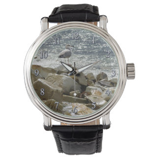 Montre Mouette et mer