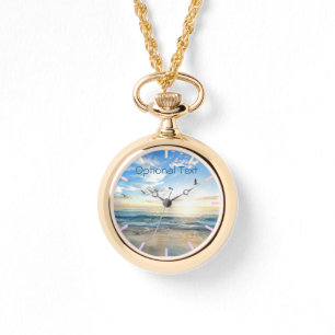 Montre Mouettes de plage du matin