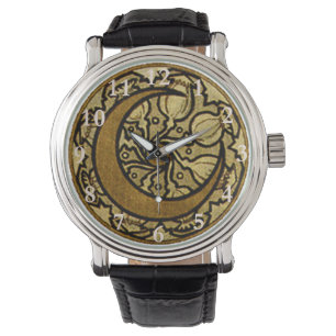 Montre Mucha du croissant zodiaque