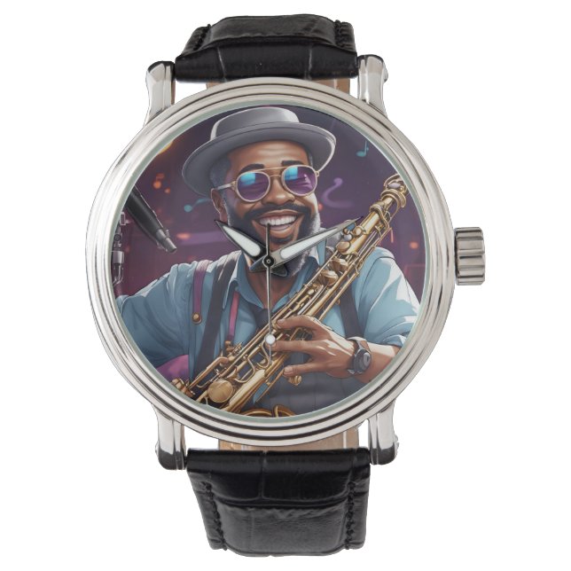 Montre musiciens de jazz (devant)