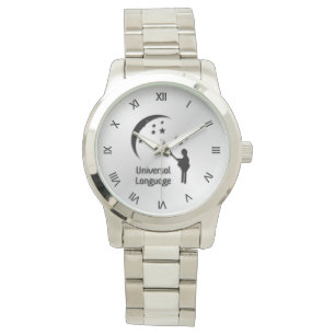 Montre Musique la Langue Universelle Chiffres Noirs