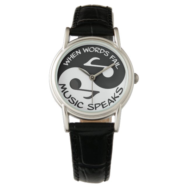 Montre Musique Speaks Watch (devant)