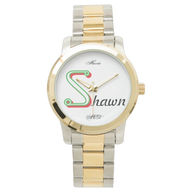 MONTRE NAME WATCH SHAWN HAVIC ACD (devant)
