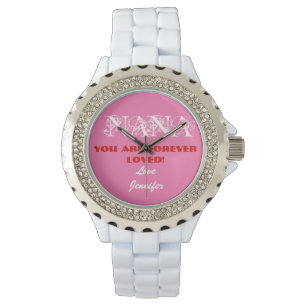 Montre Nana You Are Love Ajouter Votre Nom Sporty Chic Co