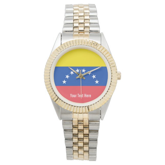 Montre National flag of Venezuela (devant)
