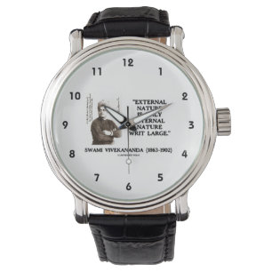 Montre Nature interne de nature externe de Vivekananda de