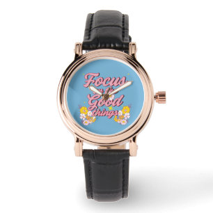Montre Nature Soul Slogan Focus sur les bonnes choses