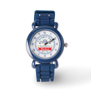 Montre Nautical Voyager Meilleur marin Blanc