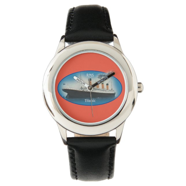Montre Navire de ligne Titanic Maritime Blue Star (devant)