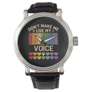 Montre Ne me force pas à utiliser la Voix de Papa Gay Rai
