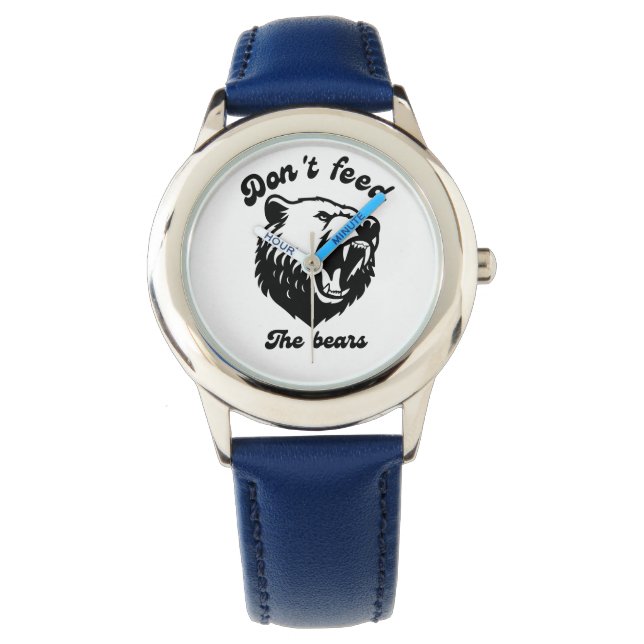 Montre Ne nourris pas les ours (devant)