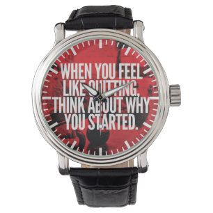 Montre Ne quittez pas - Motivation de l'entraînement