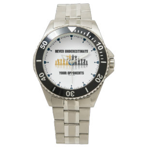 Montre Ne sous-estimez jamais votre attitude d'échecs