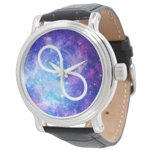 Montre Nébuleuse de symbole d'infini