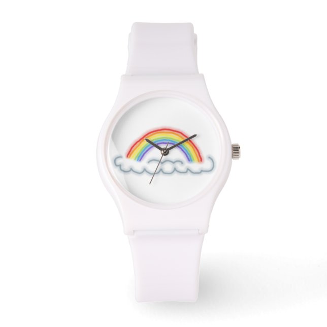 Montre Neon Rainbows Watch (blanc) (Recto)