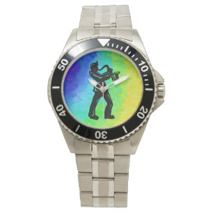 Montre New York Boogie Nuits Saxophone Rainbow
