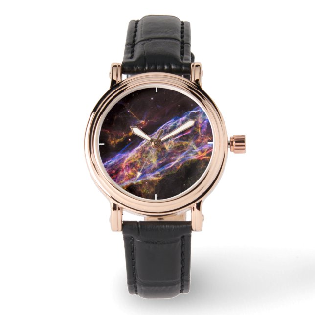 Montre Ngc 6960, La Nébuleuse De La Sorcière. (Recto)