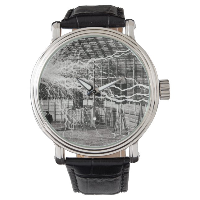 Montre Nikola Tesla Electricity (devant)