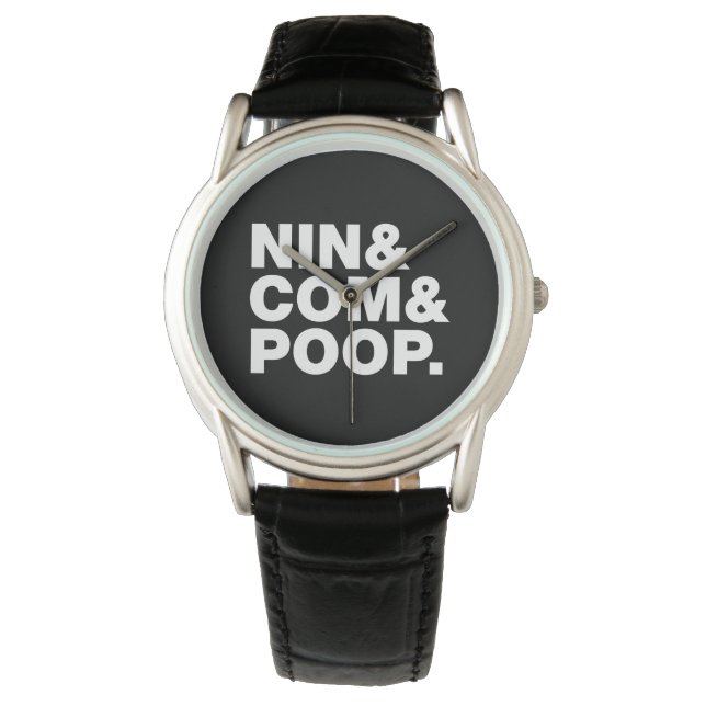 MONTRE NIN & COM & POOP. (devant)