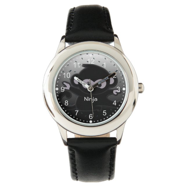 Montre Ninja Guerrier Cute Kids (devant)