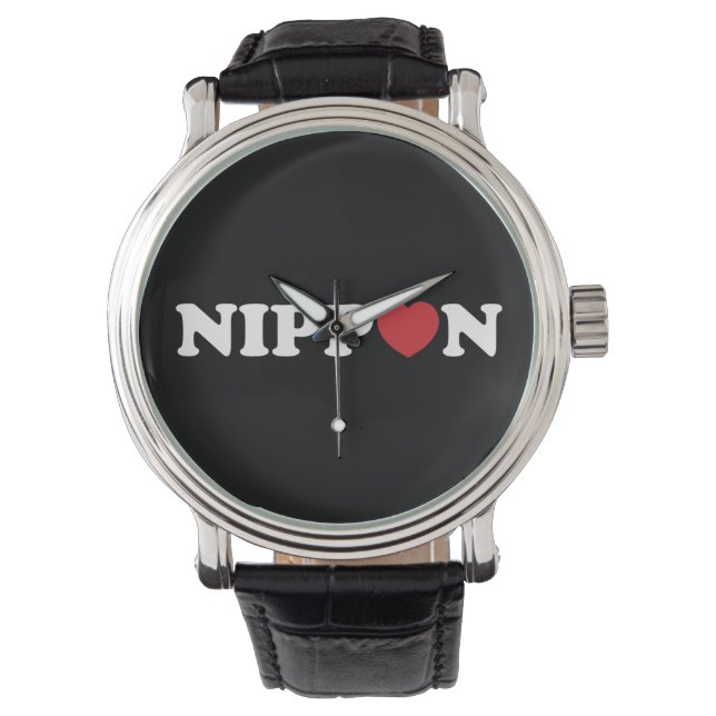 Montre Nippon Love Heart (devant)