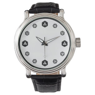Montre Niveaux de gris D20 vides