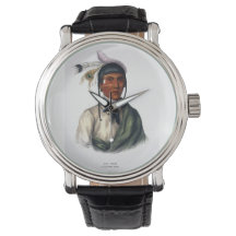 No-tin, un chef de la tribu Ojibwa