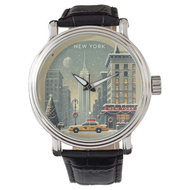 Montre Noël à New York | Statue de la Liberté (devant)