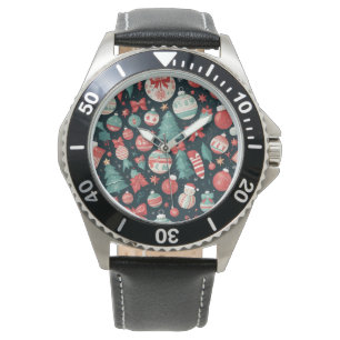 Montre Noël, Noël Fête, Noël Cadeau pour