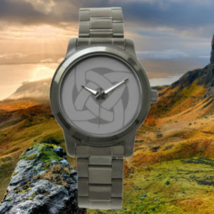 Montre Nœud celtique noir