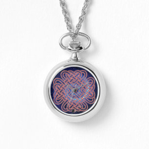 Montre Nœud d'amour celtique galactique pour femmes