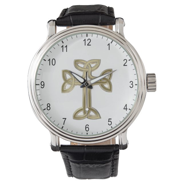 Montre noeud de croix celtique (devant)